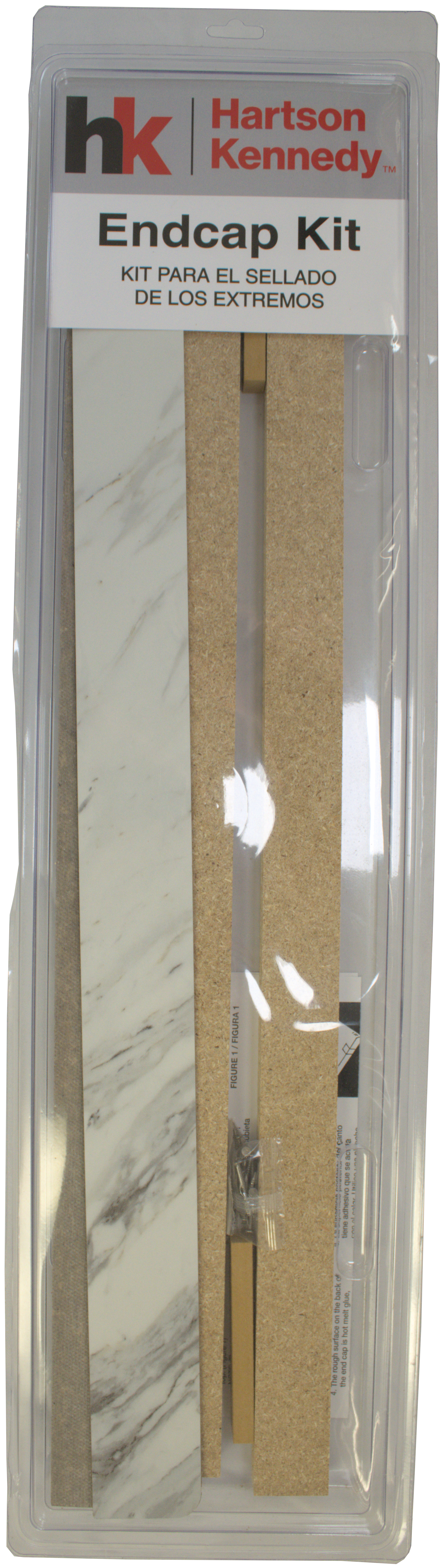 Hartson-Kennedy End Cap Kit Calcutta Marble